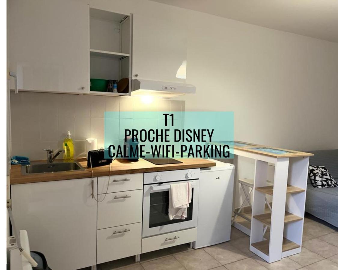 Superbe Studio Proche Disney Шан-сюр-Марн Экстерьер фото